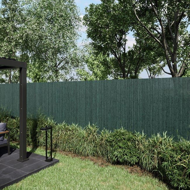 Osłona balkonowa 3x1.5 m 1800g/m2 zielona Naterial