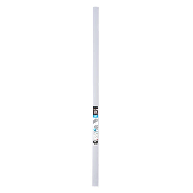 Osłona szyny sufitowej aluminiowej 150 cm biała 50 mm Kowalski