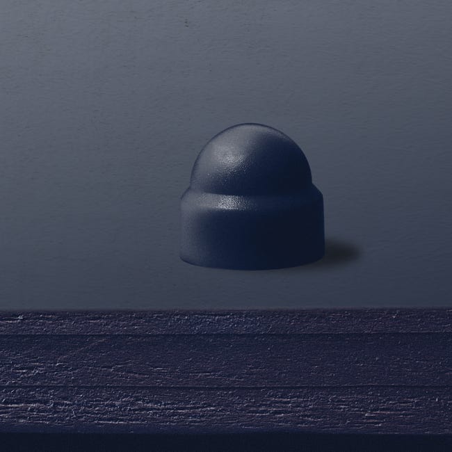 Osłona śruby 10 mm czarna 4 szt. Standers