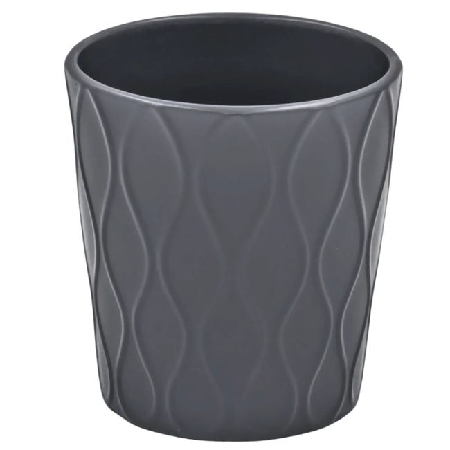 Osłonka doniczki ceramiczna 13 cm mix