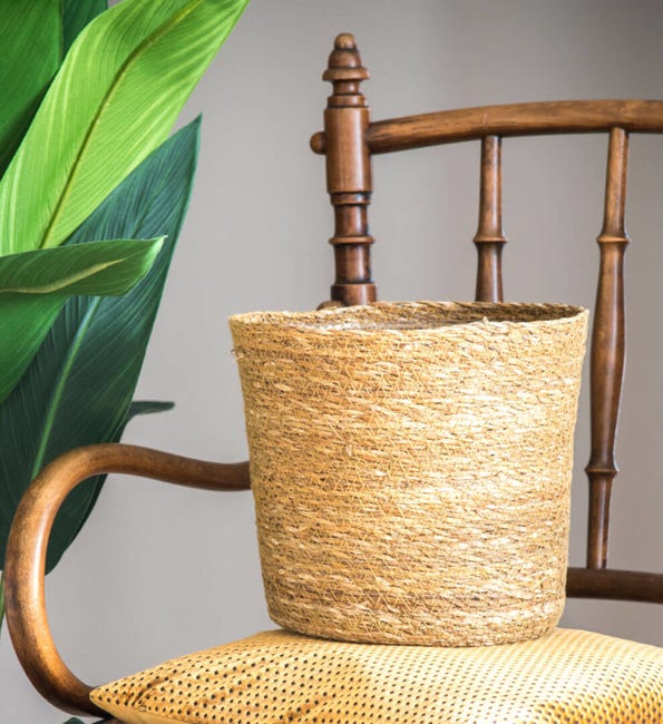 Osłonka doniczki koszyk Moroccan 24,5cm naturalny