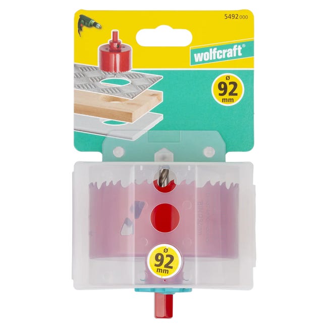 Otwornica 92 mm 5492000 BIM WOLFCRAFT