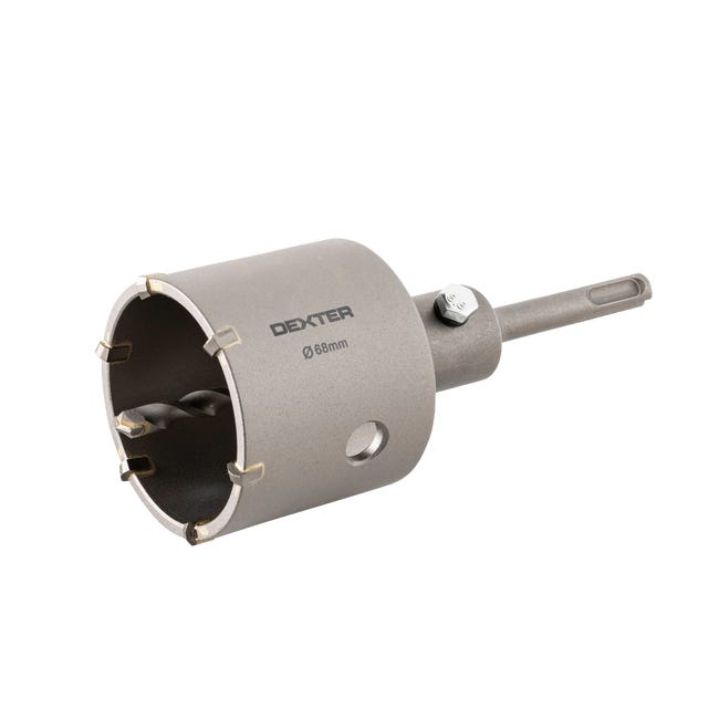 Otwornica do betonu SDS+ 68 mm + trzpień DEXTER