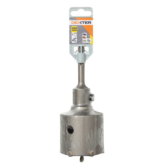 Otwornica do betonu SDS+ 68 mm + trzpień DEXTER