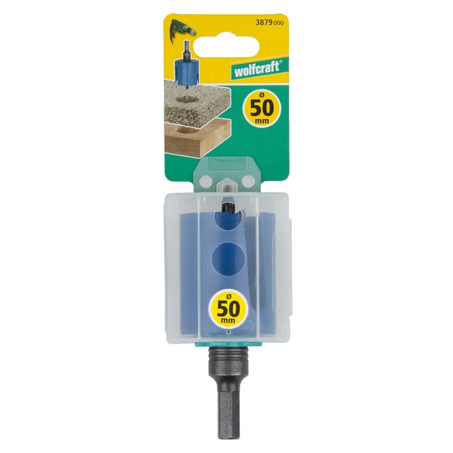 Otwornica uniwersalna HEX 50 mm 3879000 WOLFCRAFT