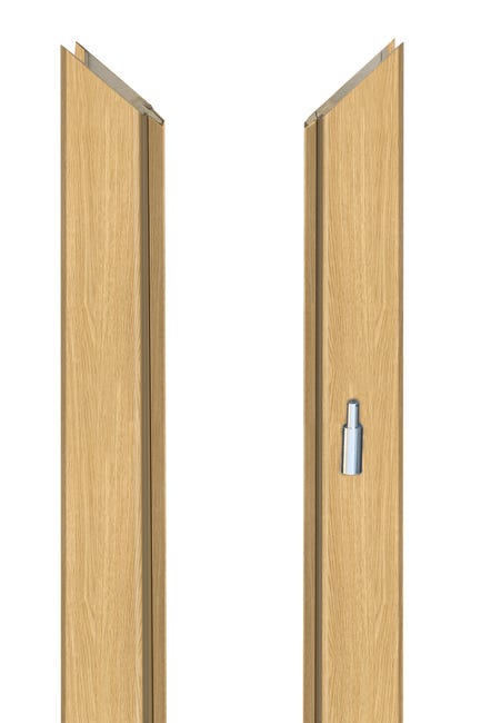 Ościeżnica regulowana do skrzydeł bezprzylgowych wys. 220 cm 60 Prawa Dąb piaskowy 100 - 140 mm ARTENS