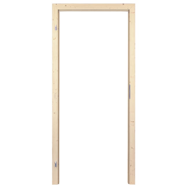 Ościeżnica regulowana kompletna świerkowa 90 lewa zakres regulacji 120-140 mm