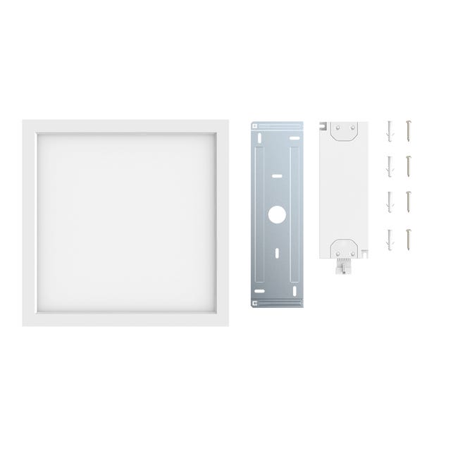 Panel LED Gdańsk Enki biały 30 x 30 xm LED Inspire