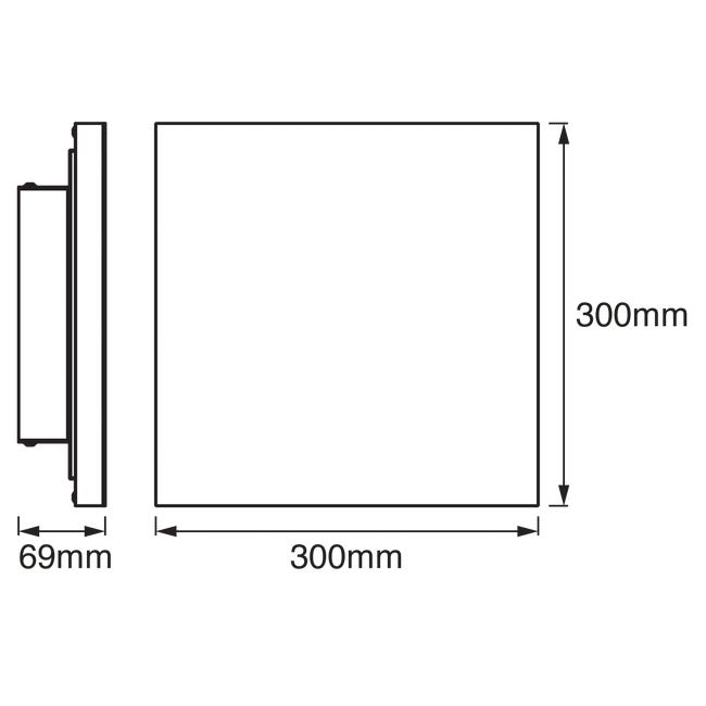 Panel LED Smart 33.7 x 33.5 cm Ledvance