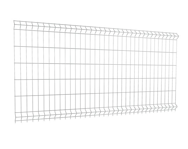Panel ogrodzeniowy Vera 3D 123x250 cm ocynk Wiśniowski
