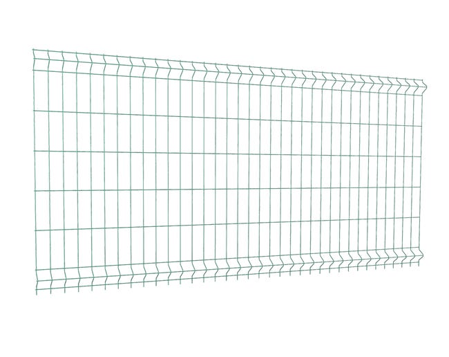Panel ogrodzeniowy Vera 3D 123x250 cm zielony Wiśniowski