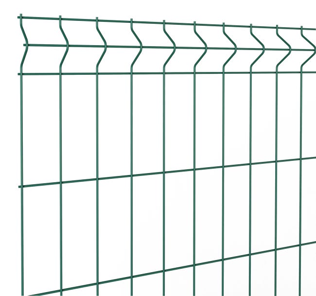Panel ogrodzeniowy Vera 3D 123x250 cm zielony Wiśniowski