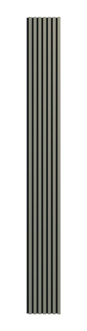 Panel ścienny 3D Lamel na filcu akustyczny 265x30 cm oliwkowy/czarny Radex
