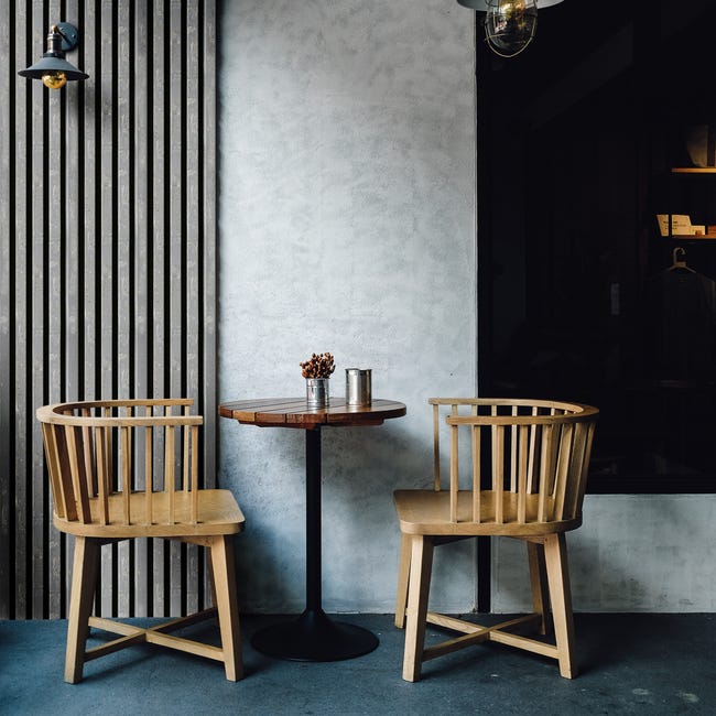 Panel ścienny 3D Lamel na filcu akustyczny dekoracyjny 30x265 cm beton szary