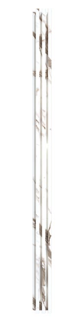 Panel ścienny 3D lamel na HDF akustyczny 275x17.2 cm biały Marmur Radex