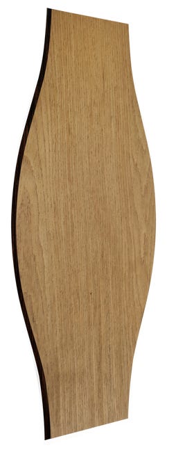 Panel ścienny MDF dekoracyjny Fala dąb 0052 Stelle
