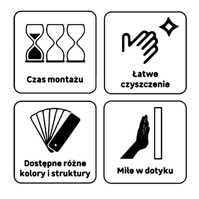 Panel ścienny MDF dekoracyjny Heksagon heban 7069 Stelle