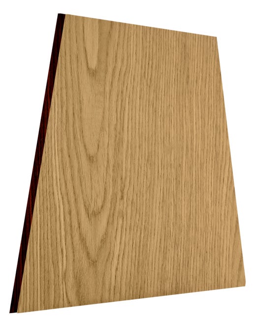 Panel ścienny MDF dekoracyjny Połowa Sześciokąta dąb 0052 Stelle