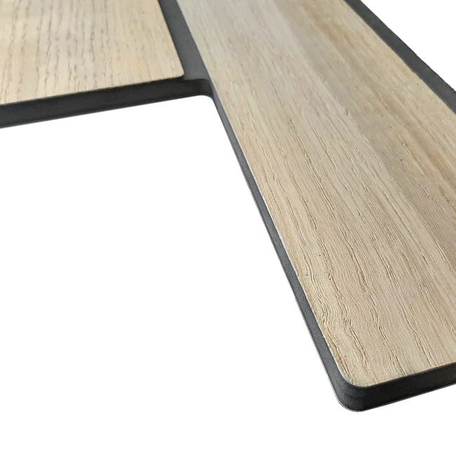 Panel ścienny MDF dekoracyjny frezowany Bamboo 79x18.2 Dąb Fllow