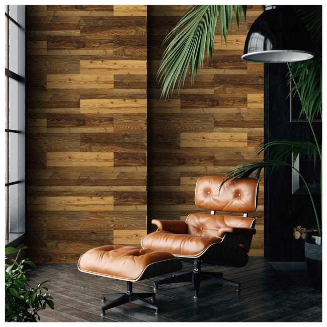 Panel ścienny drewniany Bordo Marrone 0.5 m2 Max-Stone