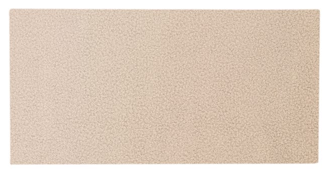 Panel ścienny tapicerowany prostokąt 60x30 cm tkanina na filcu beżowy N&N 03 Folte