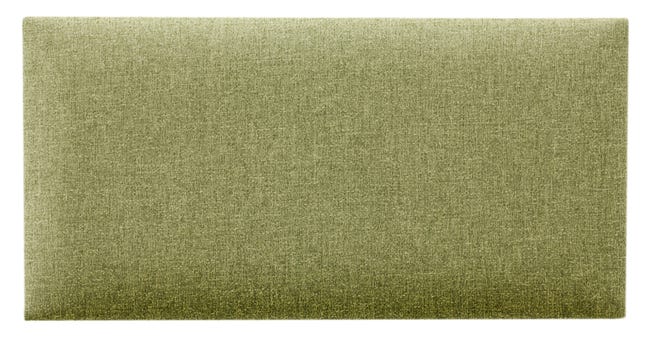Panel ścienny tapicerowany prostokąt 60x30 cm zielony Rino 32 Lime Stelle