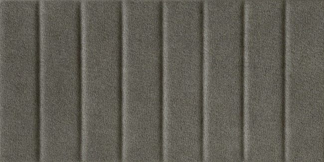 Panel ścienny tapicerowany prostokąt pasy proste 30x60 cm Houston 87 szarobrązowy Folte