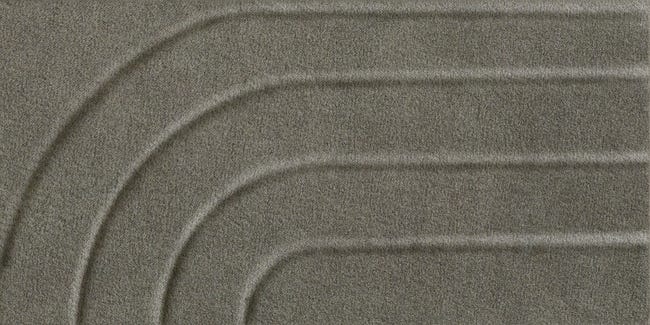 Panel ścienny tapicerowany prostokąt zakręt lewy 30x60 cm Houston 87 szarobrązowy Folte