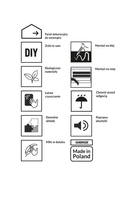 Panel ścienny tapicerowany zagłówek 180x20 cm różowy Letto 60 Fllow