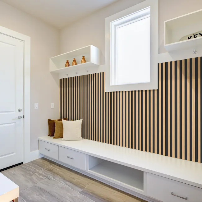 Panele lamele ścienne winylowe PCV dekoracyjne Lineo Black Oak Fllow