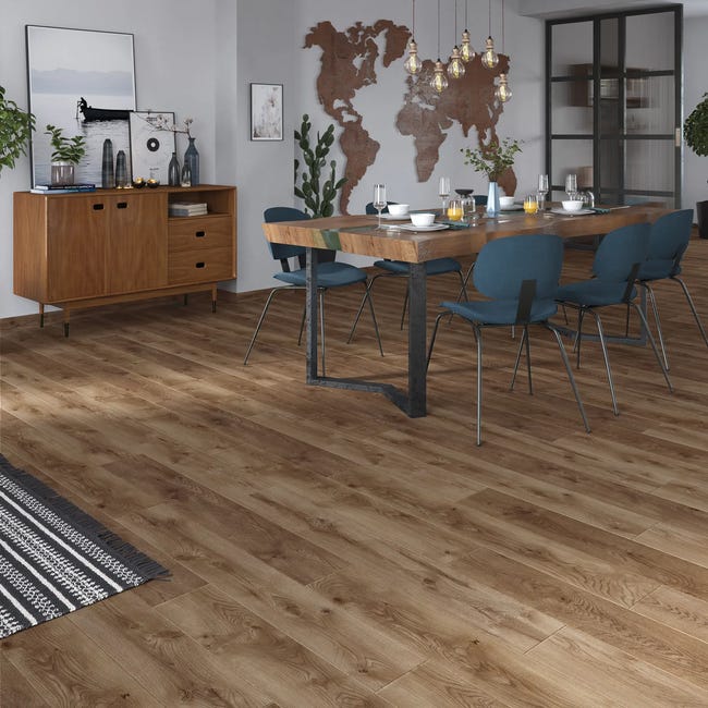 Panele podłogowe laminowane wodoodporne Dąb Erie AC5 8 mm Classen