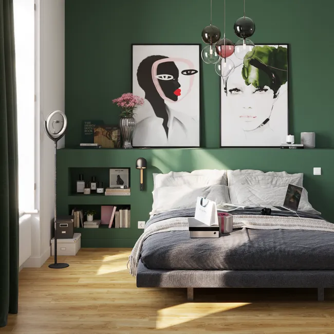 Panele podłogowe laminowane wodoodporne Malte AC5 10 mm Artens