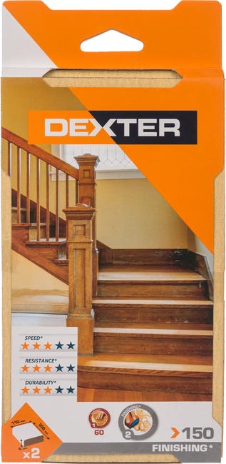 Papier ścierny LEKKI P150 110 x 200 mm DEXTER