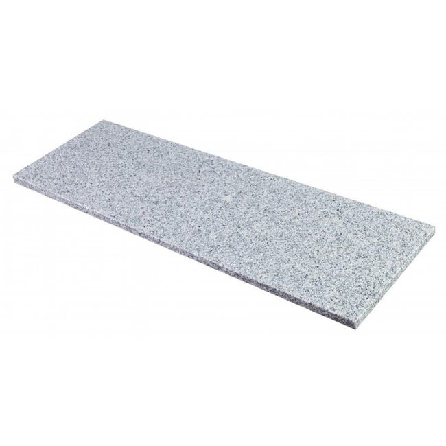 Parapet granitowy szary 92x30x2 cm Knap