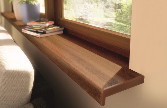 Parapet wewnętrzny Pcv Vilo Dąb 150x30x2 cm VOX
