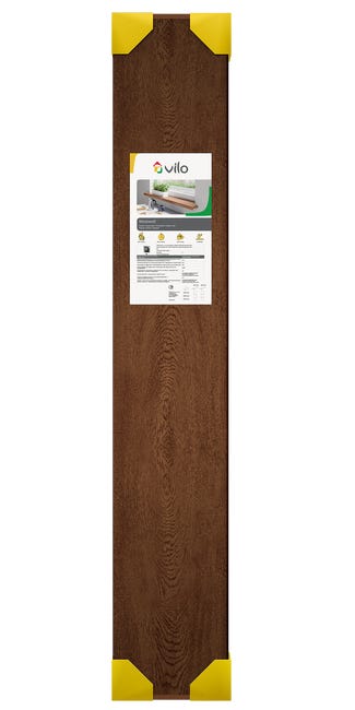 Parapet wewnętrzny Pcv Vilo Orzech 200x25x2 cm Vox
