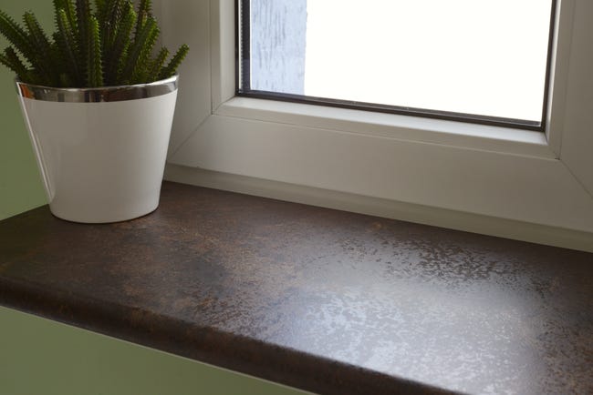 Parapet wewnętrzny płyta wiórowa Akai 420x30x2.8 cm Biuro Styl