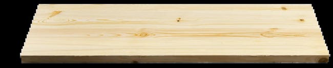 Parapet wewnętrzny sosnowy sęczny 90x25x2.7 cm