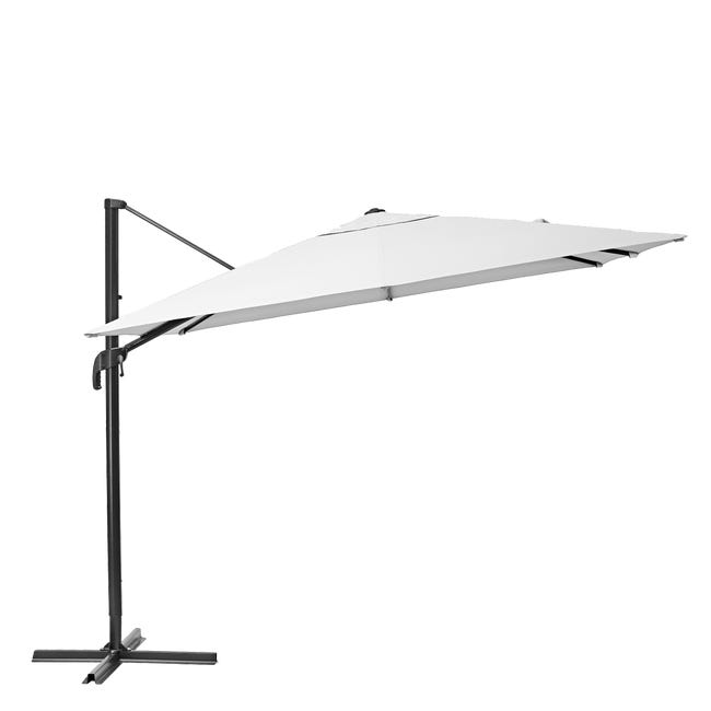Parasol ogrodowy Aura 290x290x264 cm biały Naterial