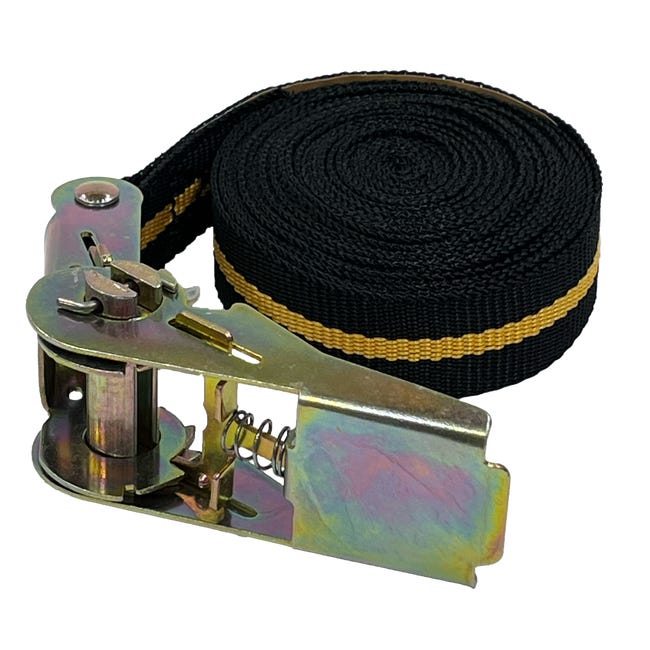 Pas transportowy 25 mm x 5 m 125 kg zapadka Standers