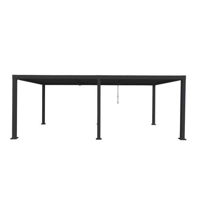 Pawilon ogrodowy pergola Clima 614x313x230 cm antracytowy Naterial