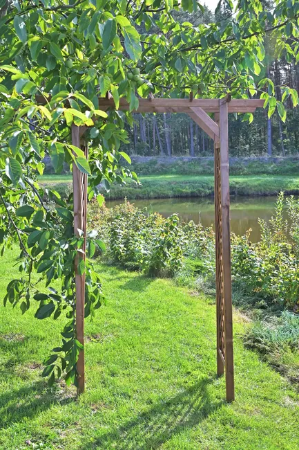 Pergola ogrodowa Nive 157x58x213.5 cm drewniana Naterial