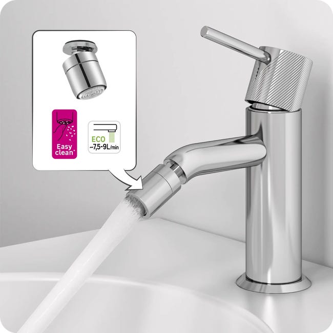 Perlator GZ M24 chrom Easy Clean bidet EQUATION