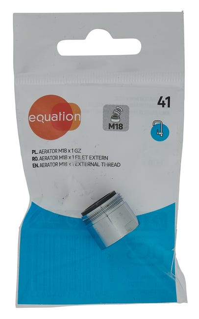 Perlator M18 X 1GZ antykamienny męski 18 mm EQUATION
