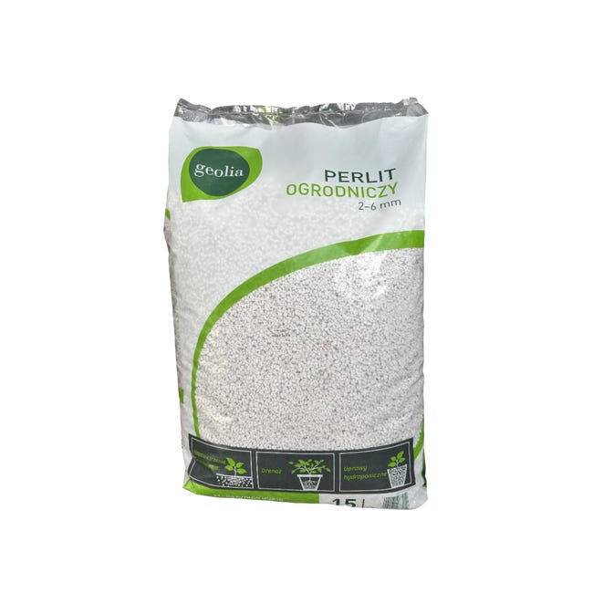 Perlit ogrodniczy 2-6 mm 15l Geolia