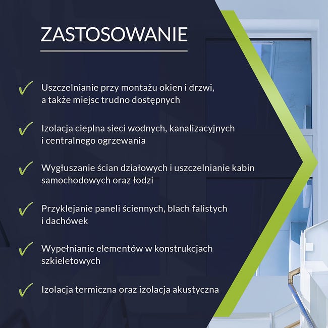 Piana montażowa LEXY 20 poliuretanowa niskoprężna 300 ml TYTAN