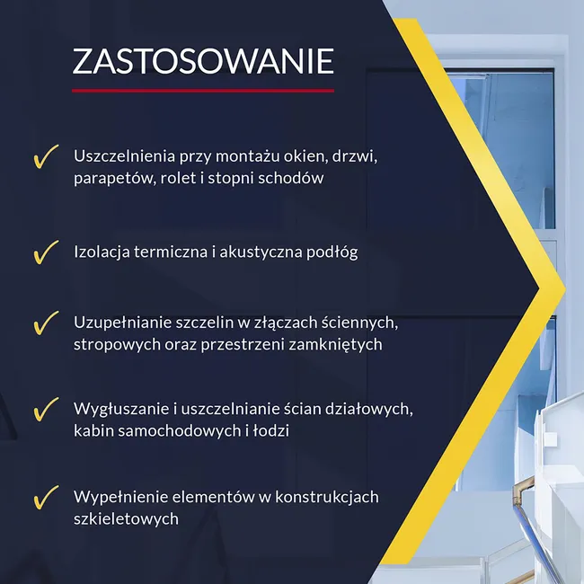 Pianka poliuretanowa ULTRA FAST 70 pistoletowa 870 ml TYTAN