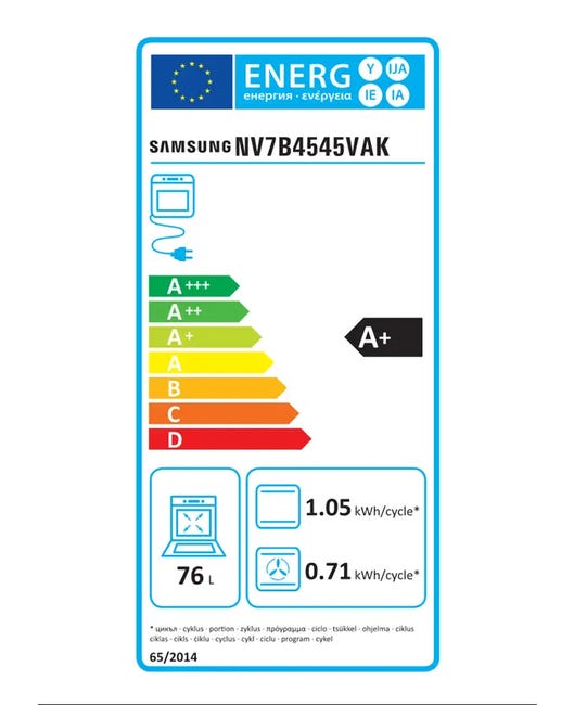 Piekarnik do zabudowy NV7B4545VAK/U2 Samsung