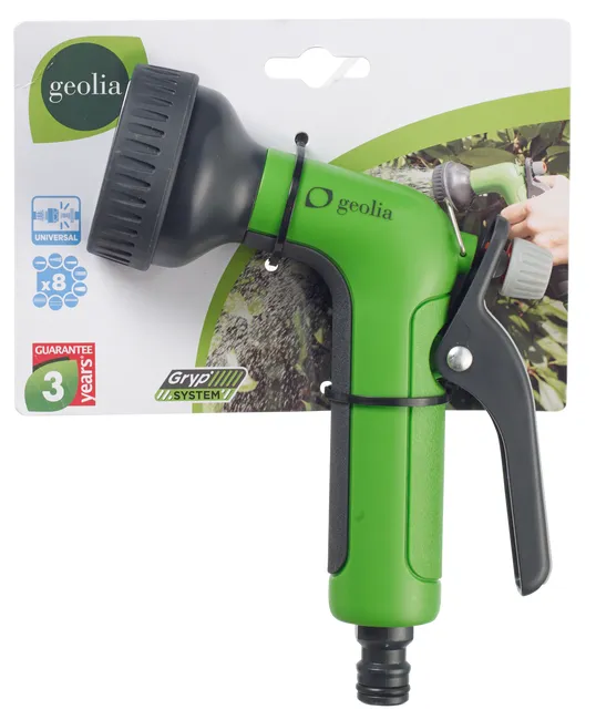 Pistolet zraszający 8 funkcji Geolia
