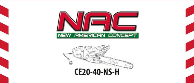 Piła łańcuchowa elektryczna NAC CE20-40-NS-H 40cm 2000W